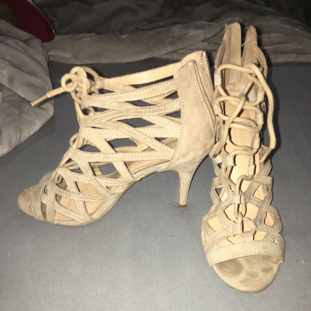 Beige sandals